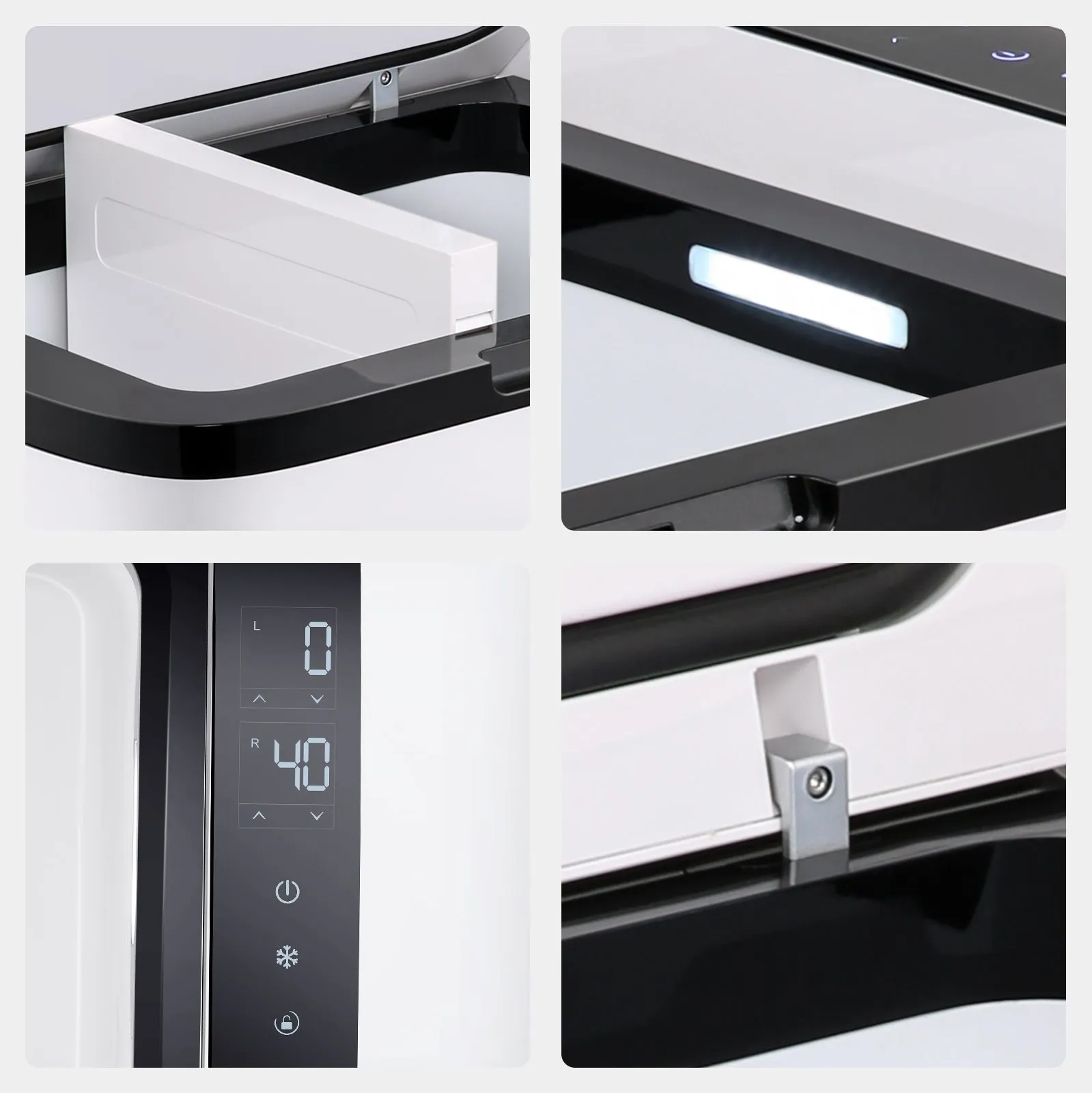 21QT GO20 Dual Zone 12V Car Fridge with Magnetic Power Bank  | ICECO