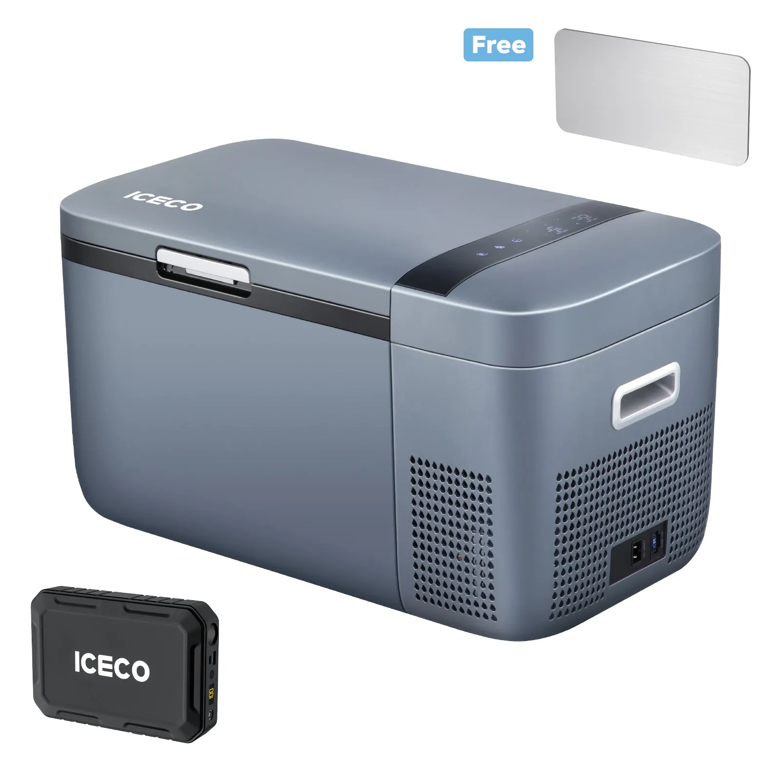 21QT GO20 Dual Zone 12V Car Fridge with Magnetic Power Bank  | ICECO