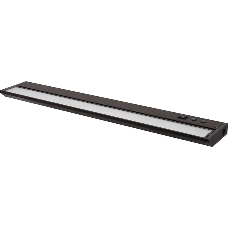 24in RGBW Under Cabinet Light, 12W, CCT Selectable, 120V, Bronze or White Finish