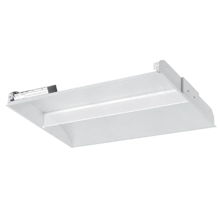 2PK 2x4 Thin LuxLume Troffer: ARCY-Line, 6000 Lumen Max, Wattage and CCT Selectable, 120-277V