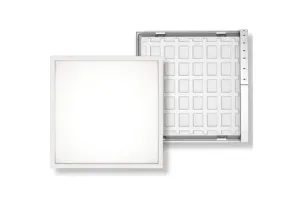 2x2 Foot LED Backlit Panel, 4044 Lumen Max, Wattage and CCT Selectable, 120-277V