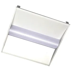 2x2 Foot LED Volumetric Troffer, 4379 Lumen Max, Wattage and CCT Selectable, 120-277V