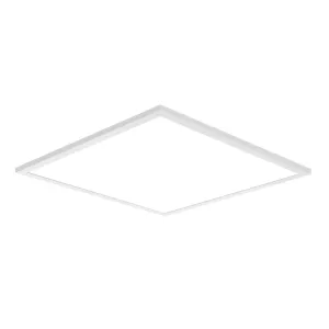 2x2 Surface Mount LED Panel: Internal-Line, 1.34" Thick, 4400 Lumen Max, Wattage and CCT Selectable, 120-277V