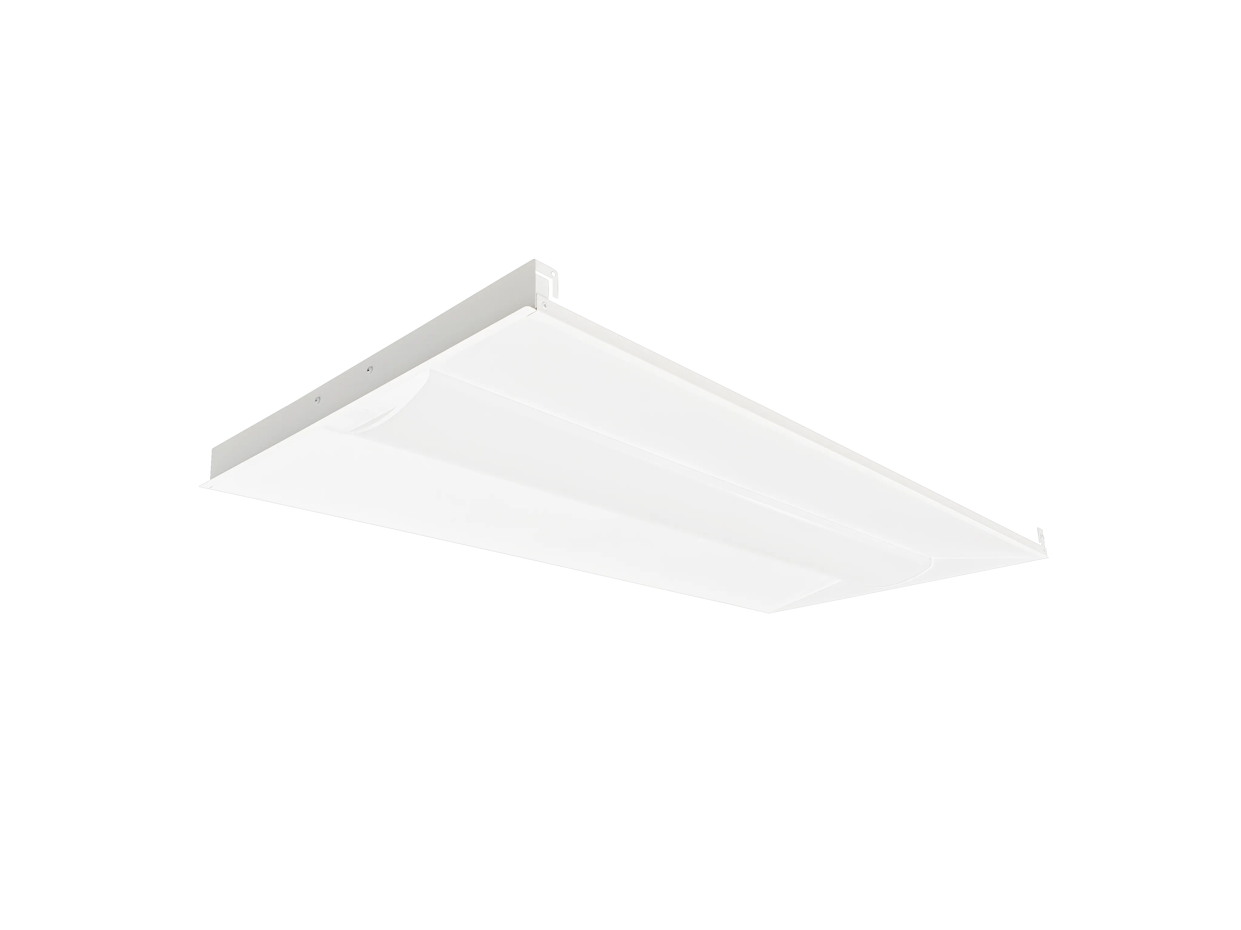 2x4 Volumetric Troffer, 6300 Lumen Max, Wattage and CCT Selectable, Dimmable, 120-347V