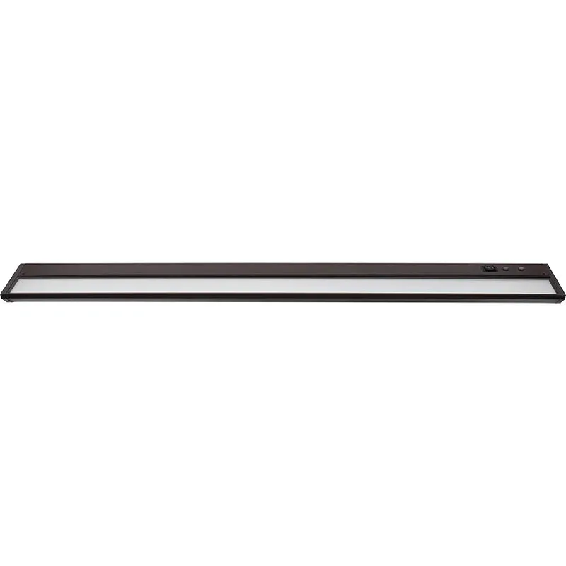 32in RGBW Under Cabinet Light, 16W, CCT Selectable, 120V, Bronze or White Finish