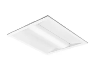 4PK 2 x 2 Foot LED Center Basket Troffer with Switched Color Temp 3500K, 4000K, 5000K, Variable Watts 30, 40, 50 watt