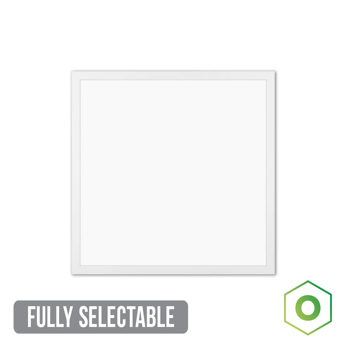 4PK Origin Series 2x2 LED Back Lit Panel, 4,125 Lumen Max, Wattage and CCT Selectable, 120-277V