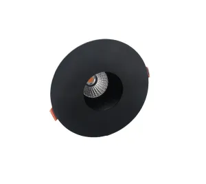 4" LED Architectural Winged Recessed Light, Pin Hole, 490 Lumens, 7 Watts, 120V, CCT Available 2700K, 3000K, 3500K, 4000K, or 5000K, Black or White