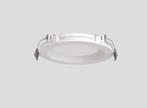 4" Round Multifit Flat Recessed Light, 600 Lumens, 8.5W, 120-277V, CCT Selectable 2700K/3000K/3500K/4000K/5000K