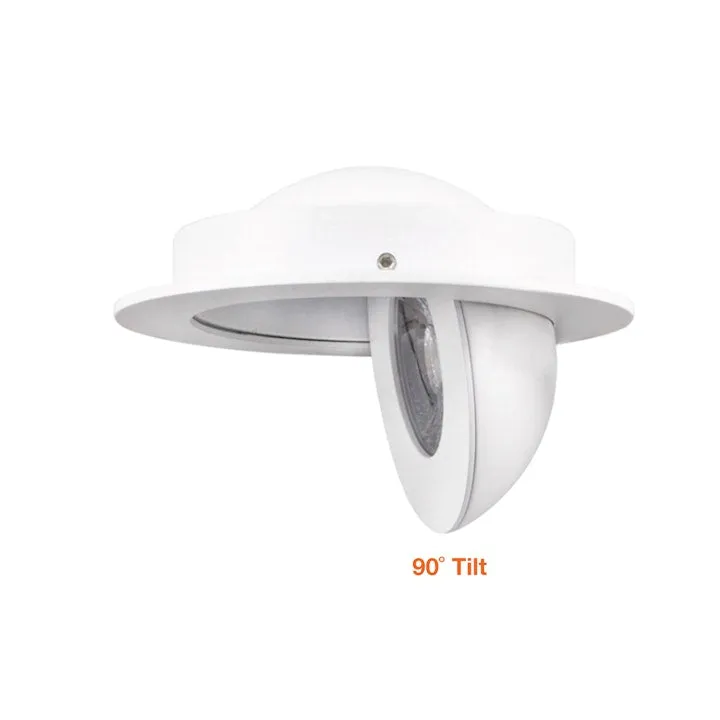 4" SnapTrim Floating Adjustable J-Box, 700 Lumens, 9W, CCT Selectable, 120V