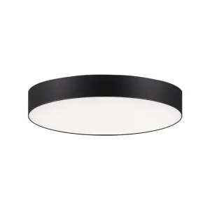5" LED Flush Mount, 950 Lumens, 12.5W, 3000K, 120-277V, Black or White Finish