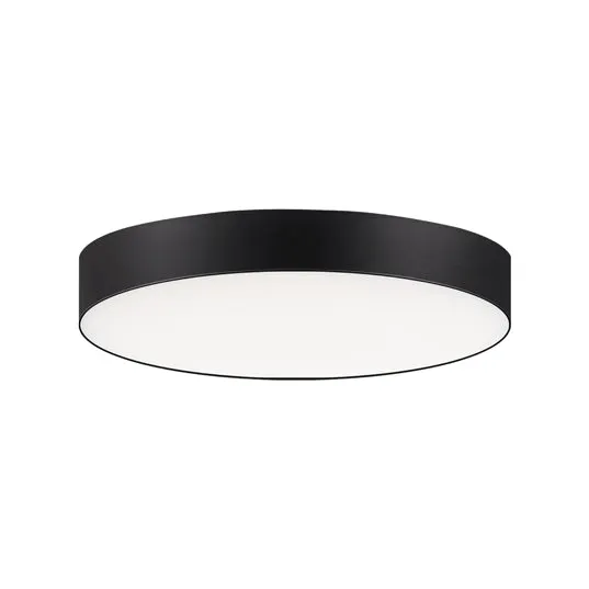 5" LED Flush Mount, 950 Lumens, 12.5W, 3000K, 120-277V, Black or White Finish