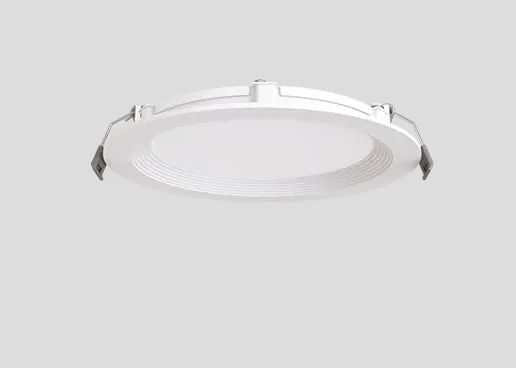 6" Round Multifit Flat Recessed Light, 800 Lumens, 9.5W, 120-277V, CCT Selectable 2700K/3000K/3500K/4000K/5000K