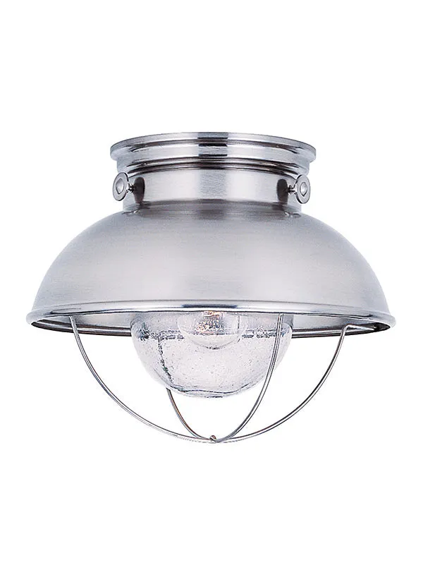 8869-12, One Light Outdoor Ceiling Flush Mount , Sebring Collection