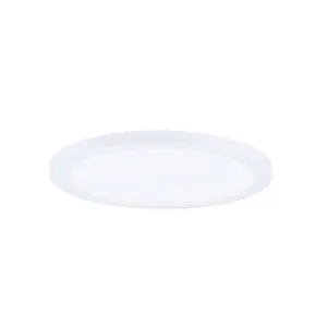 9" LED Wafer Surface Mount, 2,200 Lumens, 20W, 4000K CCT, 120-277V, White Finish