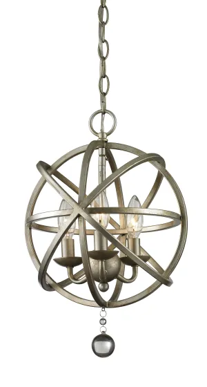 Acadia Three Light Chandelier