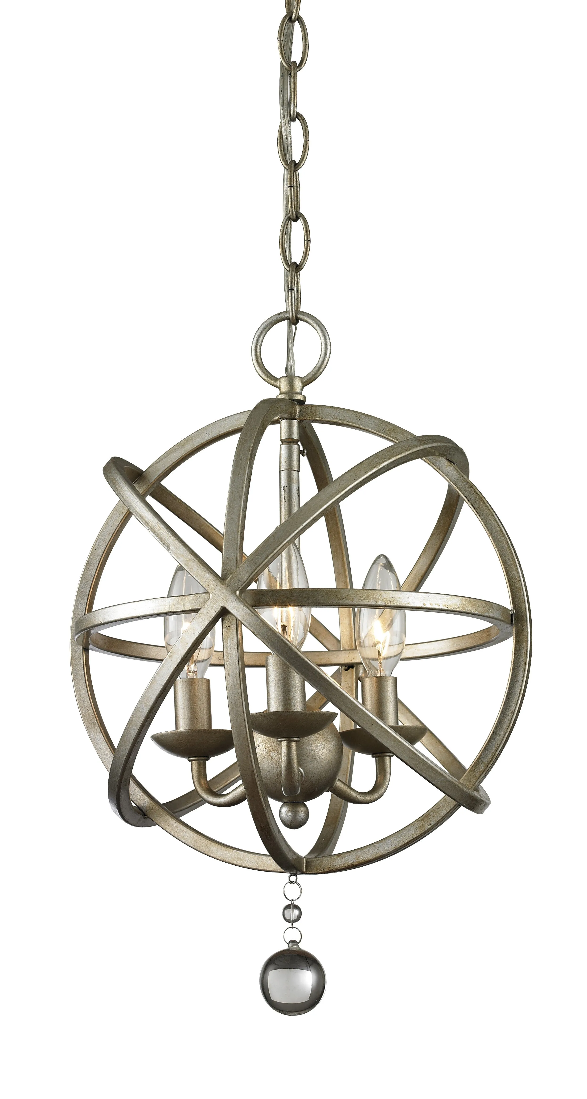 Acadia Three Light Chandelier