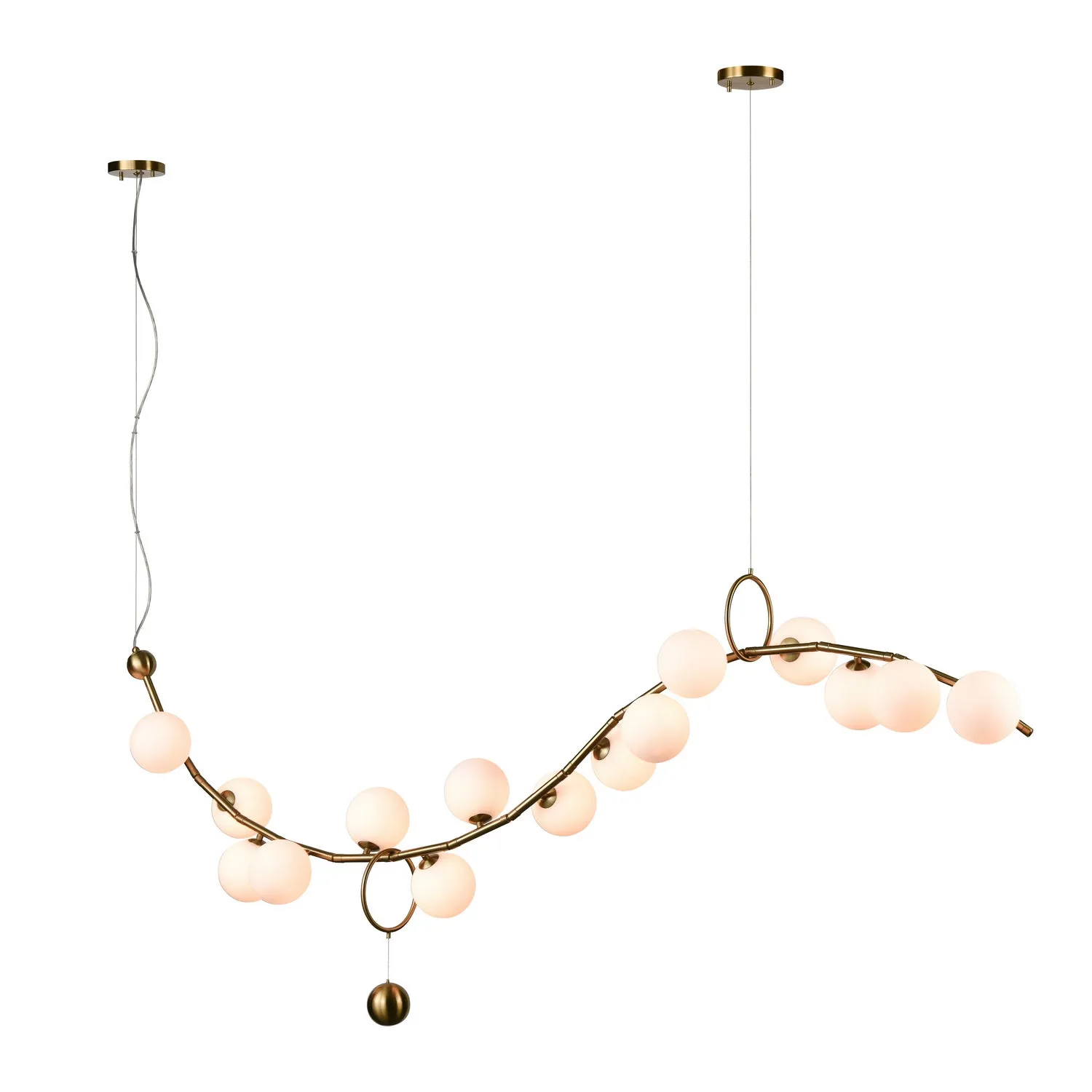 Acuminate LED Linear Chandelier