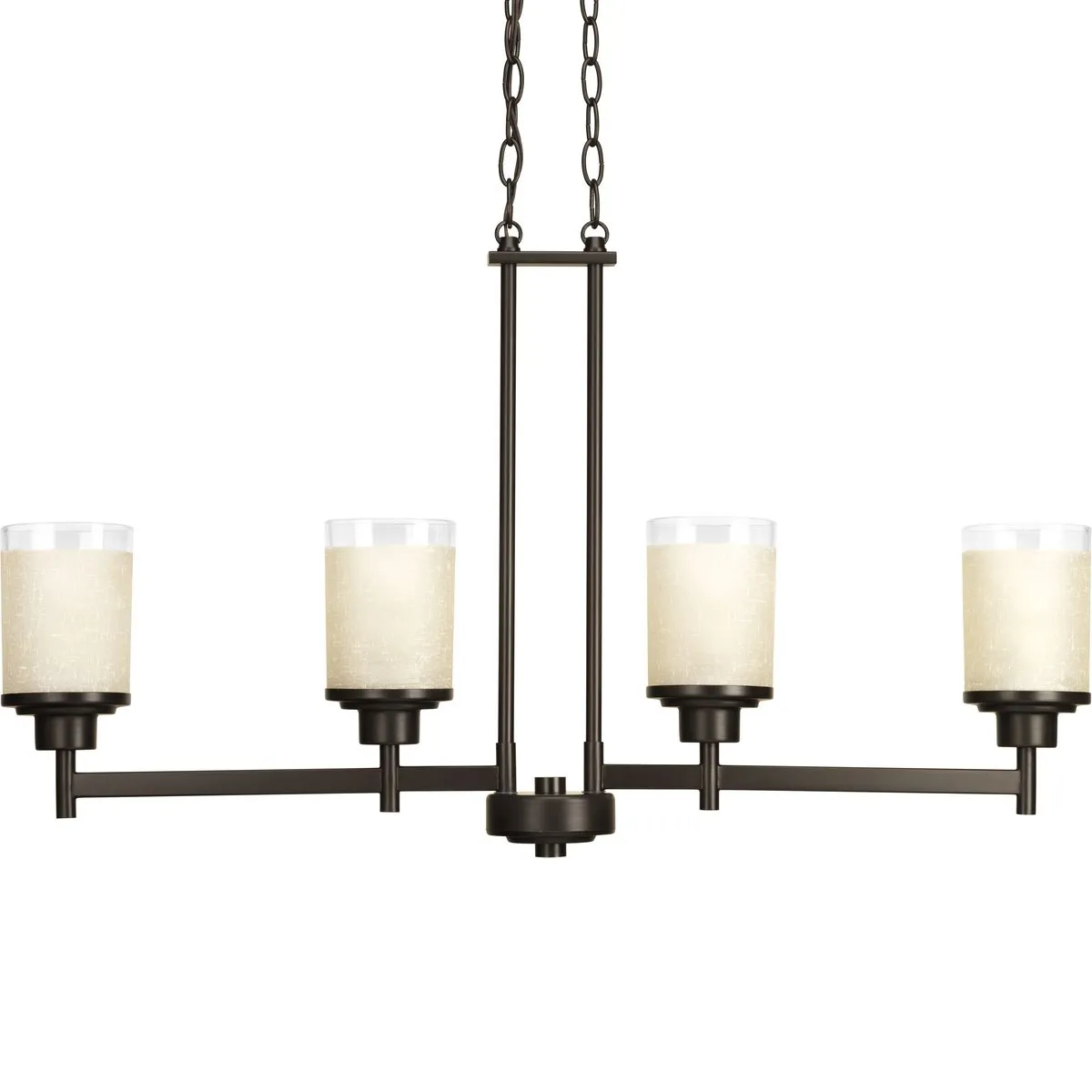Alexa Collection Four-Light Linear Chandelier