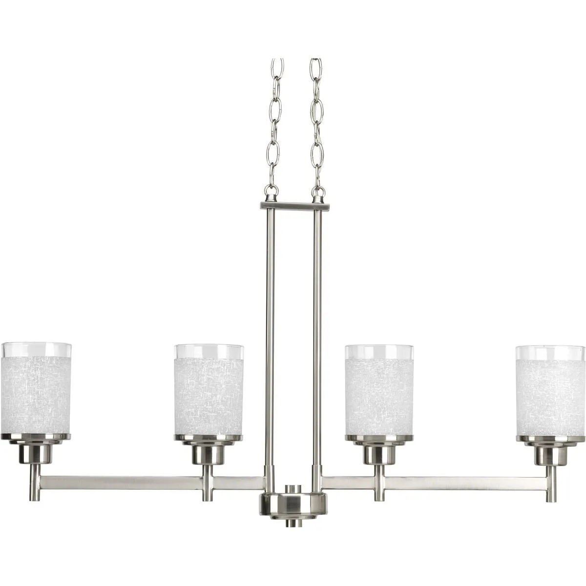 Alexa Collection Four-Light Linear Chandelier