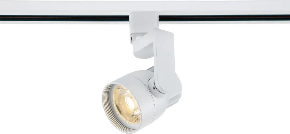 Angle Arm Model #42A LED Track Head in Black, White, or Brushed Nickel Finish