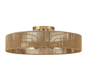 Ashe Five Light Semi Flush Mount