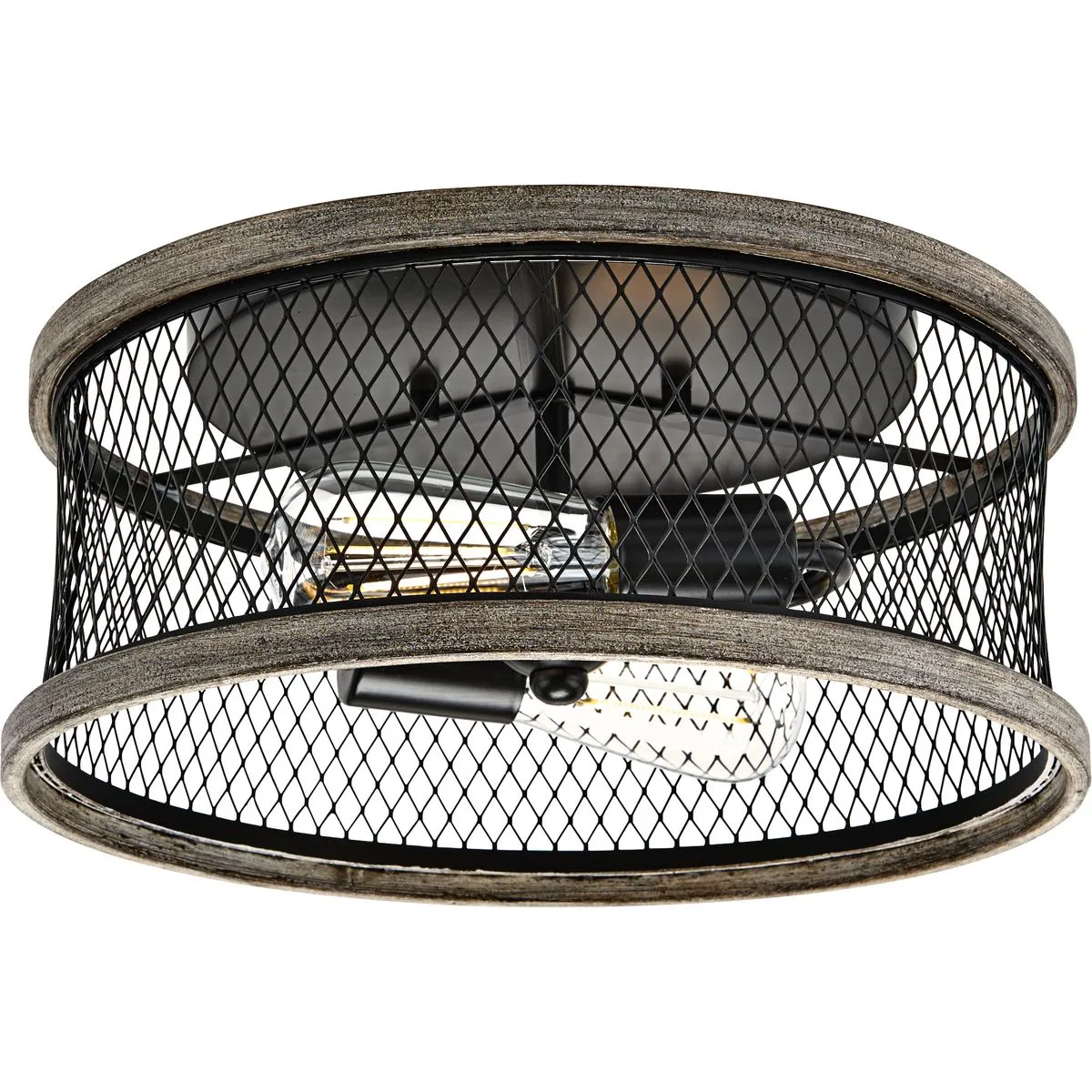 Austelle Collection Two-Light 14" Flush Mount