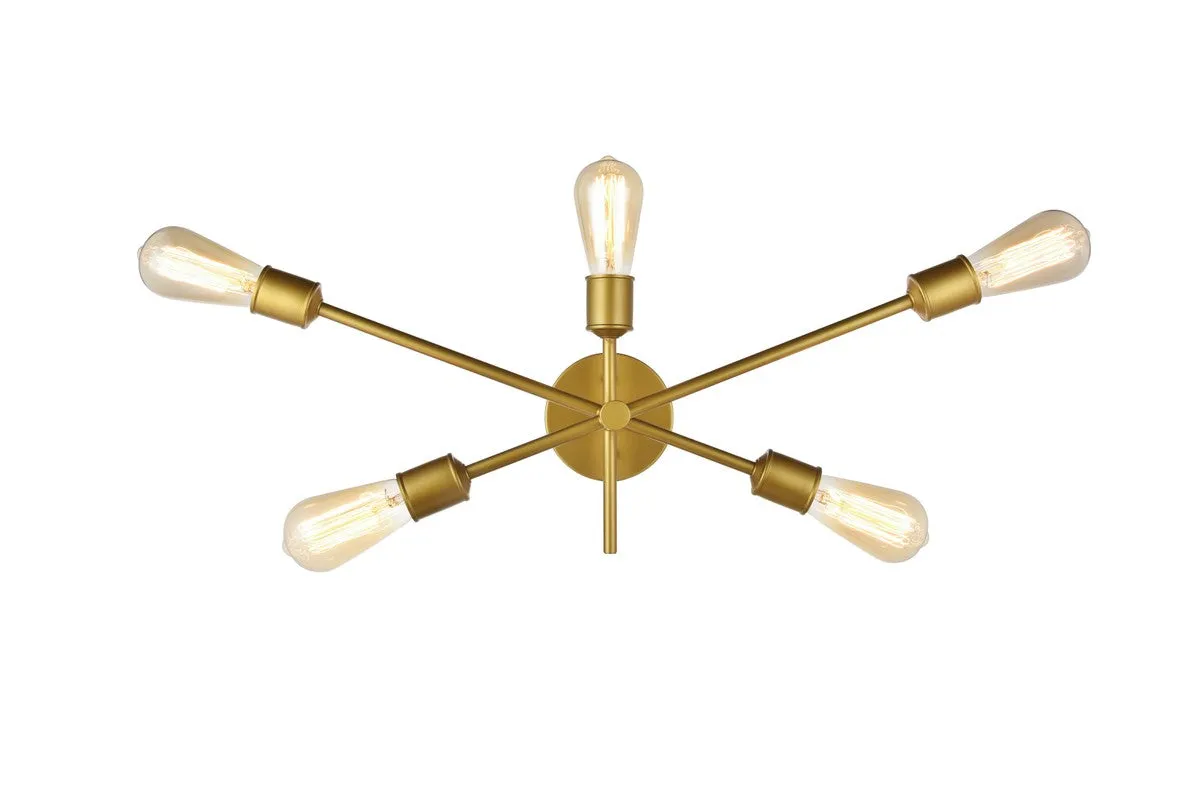 Axel Five Light Wall Sconce