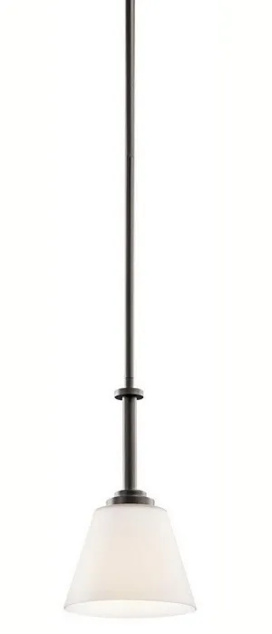 Aztec 34905 by Kichler Lighting Rise Collection One Light Hanging Mini Pendant in Olde Bronze Finish