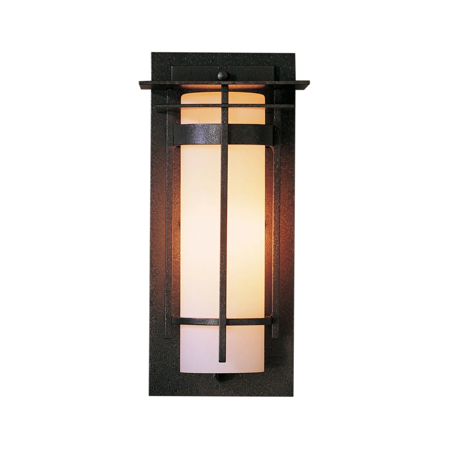 Banded One Light Outdoor Wall Sconce