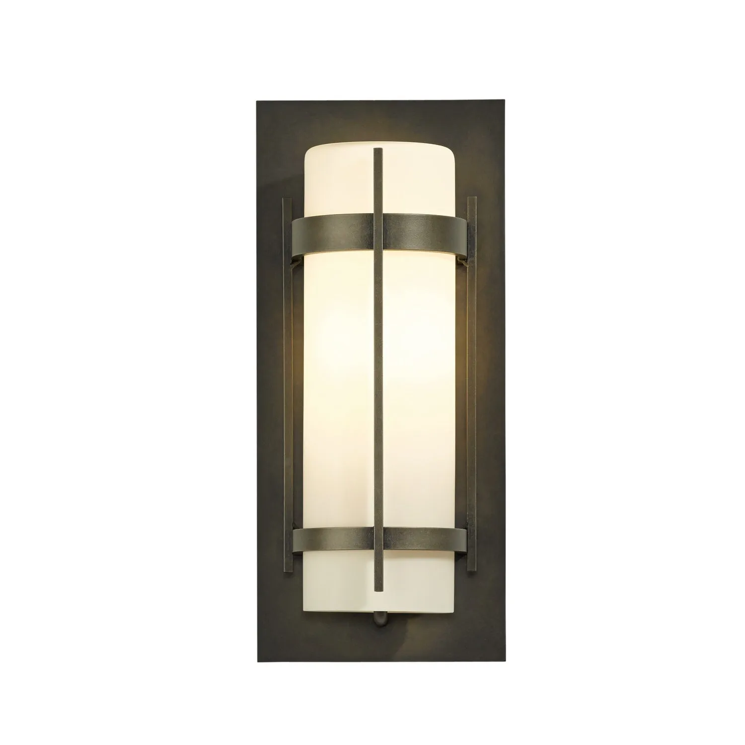 Banded One Light Outdoor Wall Sconce