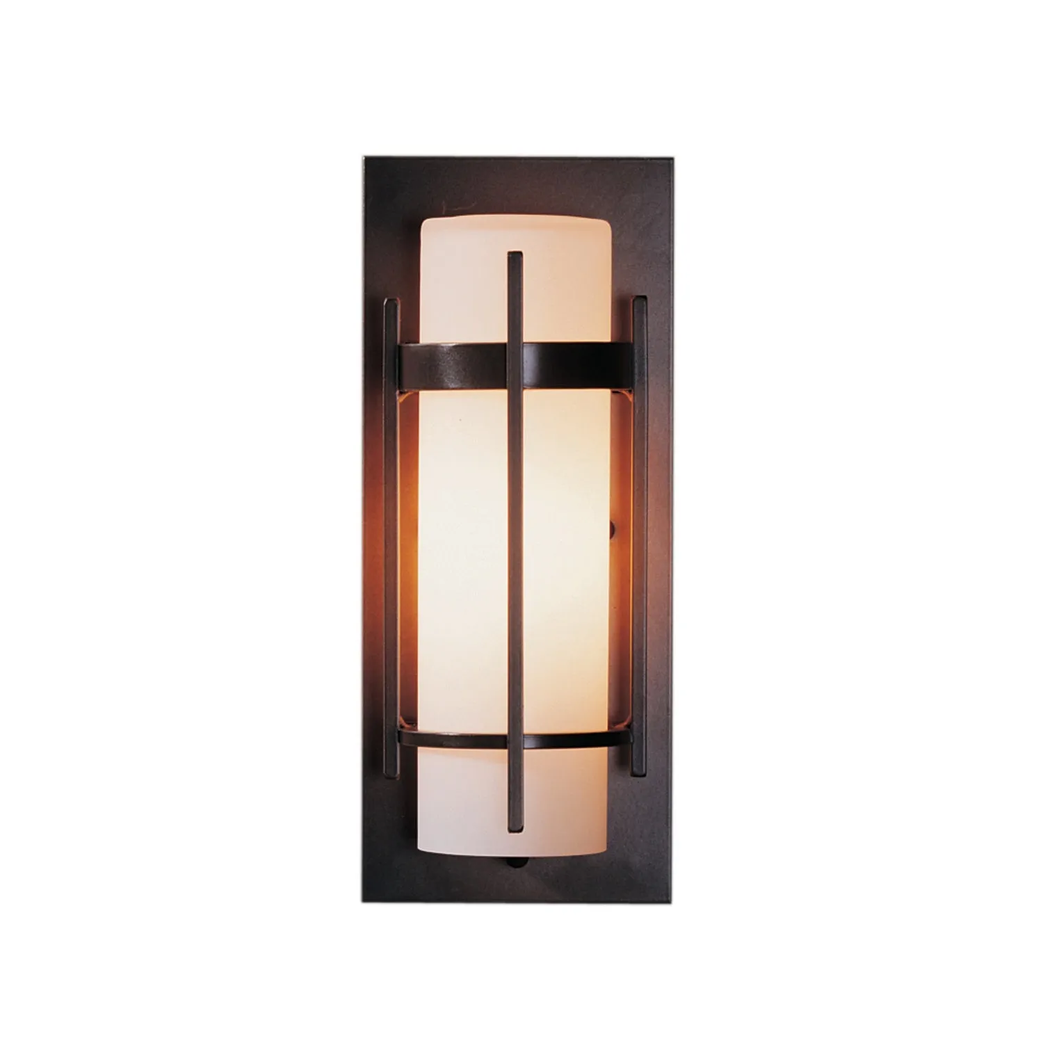 Banded One Light Outdoor Wall Sconce