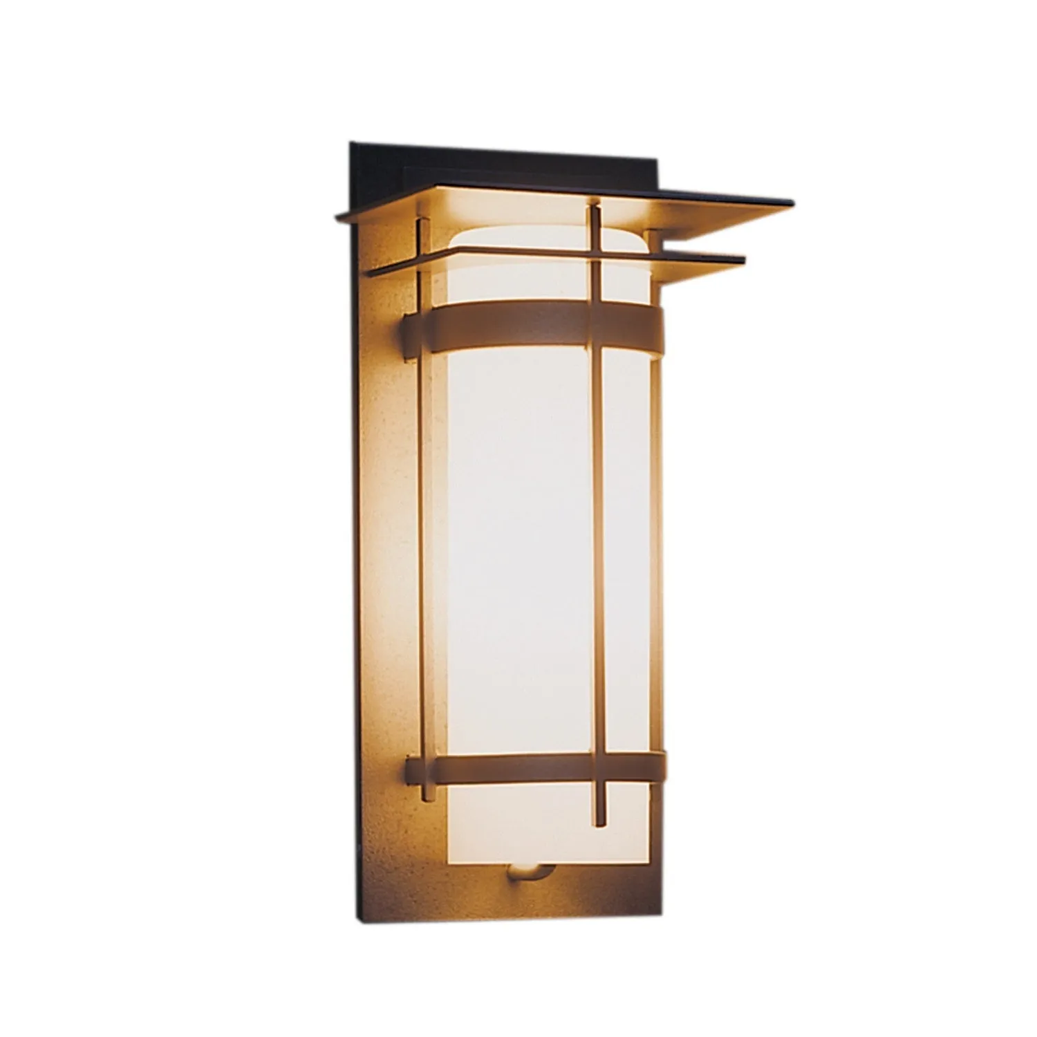 Banded One Light Outdoor Wall Sconce