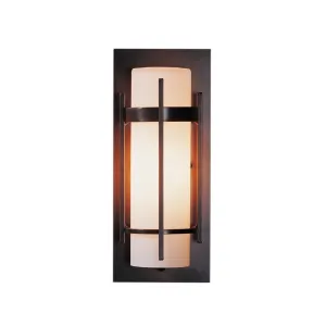 Banded One Light Outdoor Wall Sconce