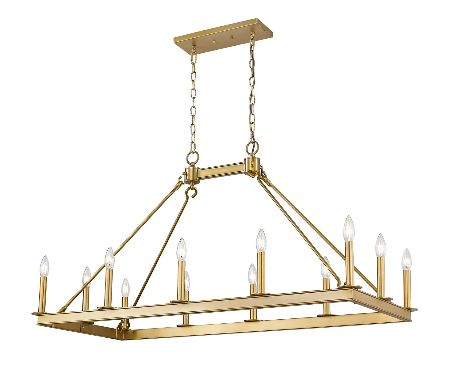 Barclay 12 Light Linear Chandelier
