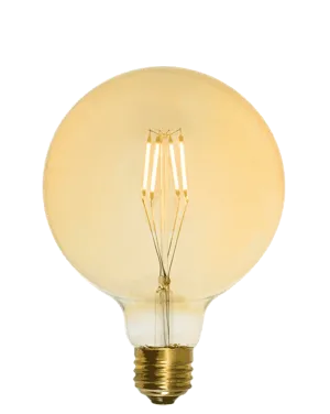 Bulb: LED Amber - 5" Globe