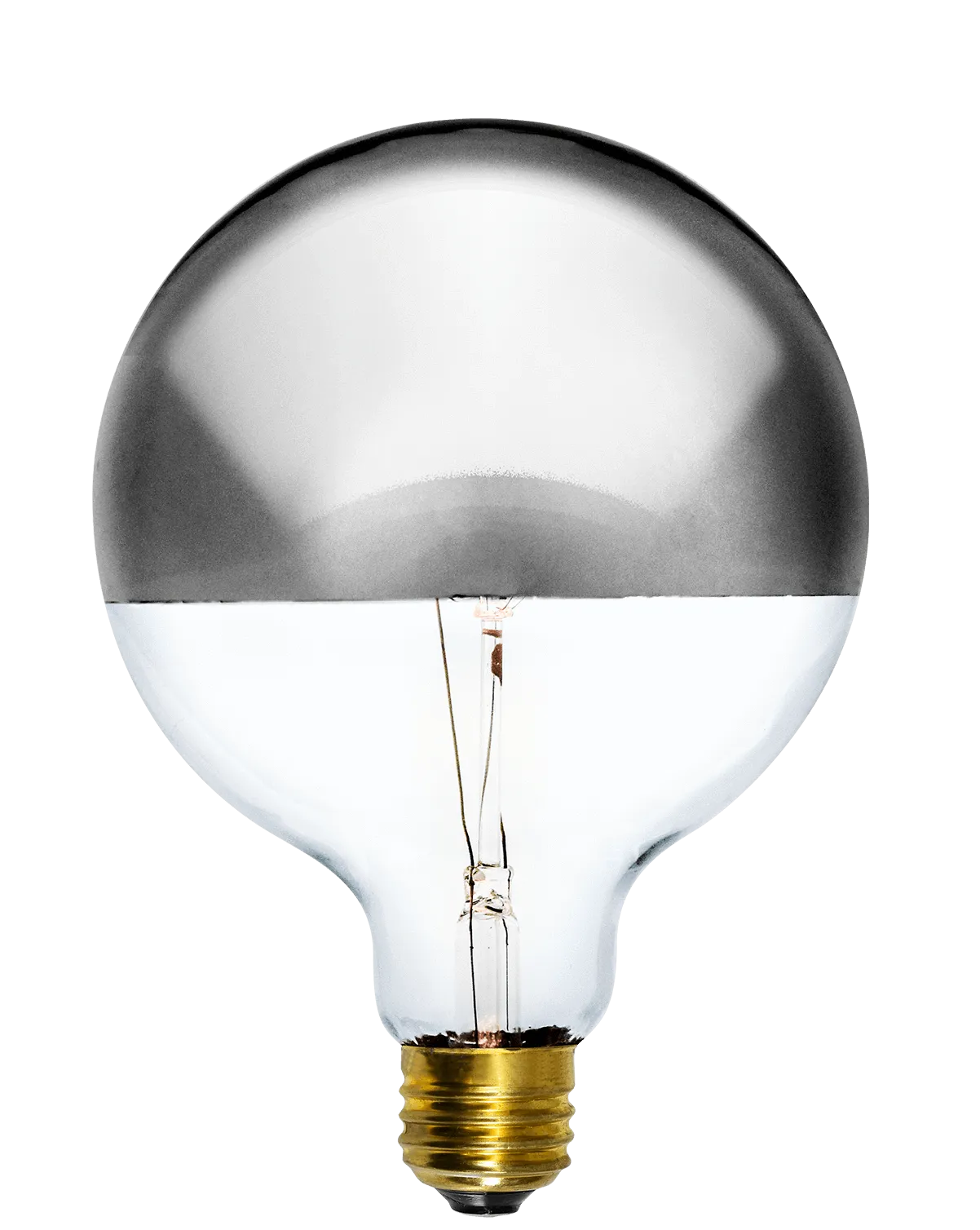 Bulb: LED Chrome Dipped 5" Globe