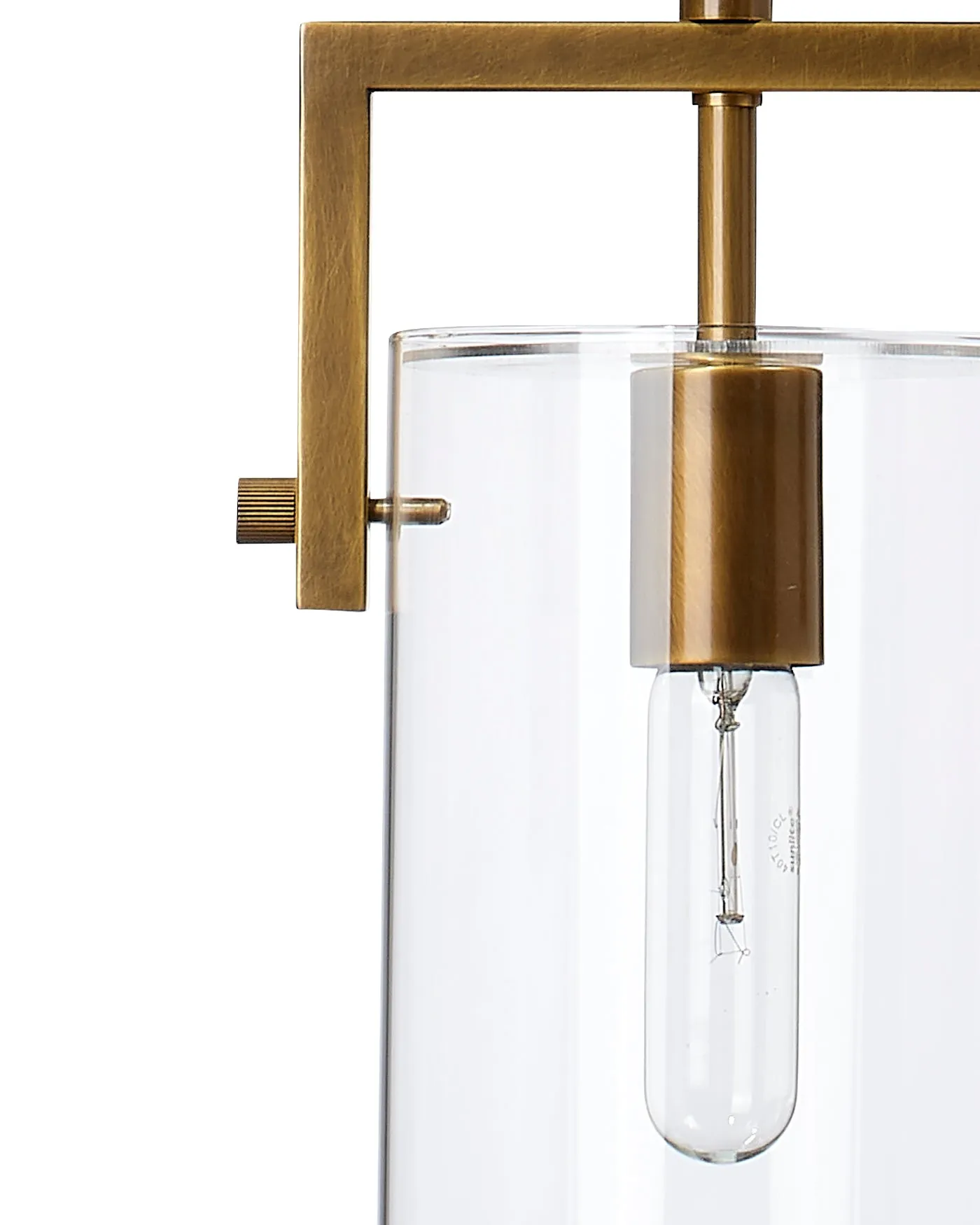 Cambrai Brass & Glass Pendant
