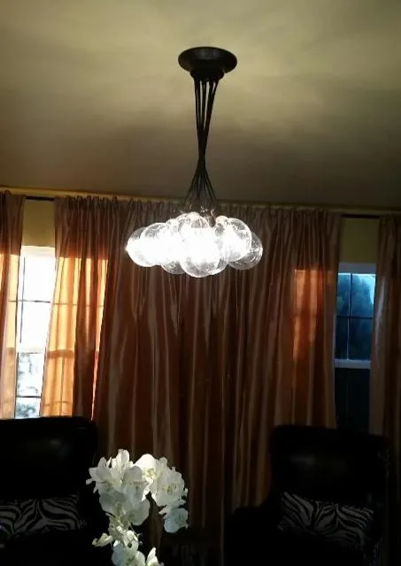Cluster Chandelier - Even: Design Your Own 9 Pendant