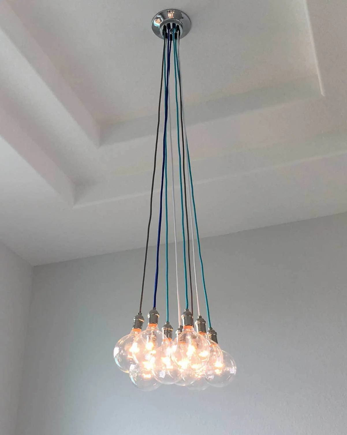 Cluster Chandelier - Even: Design Your Own 9 Pendant