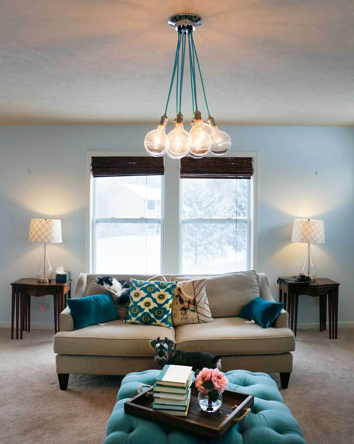 Cluster Chandelier - Even: Design Your Own 9 Pendant