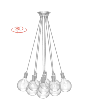 Cluster Chandelier - Even: Design Your Own 9 Pendant