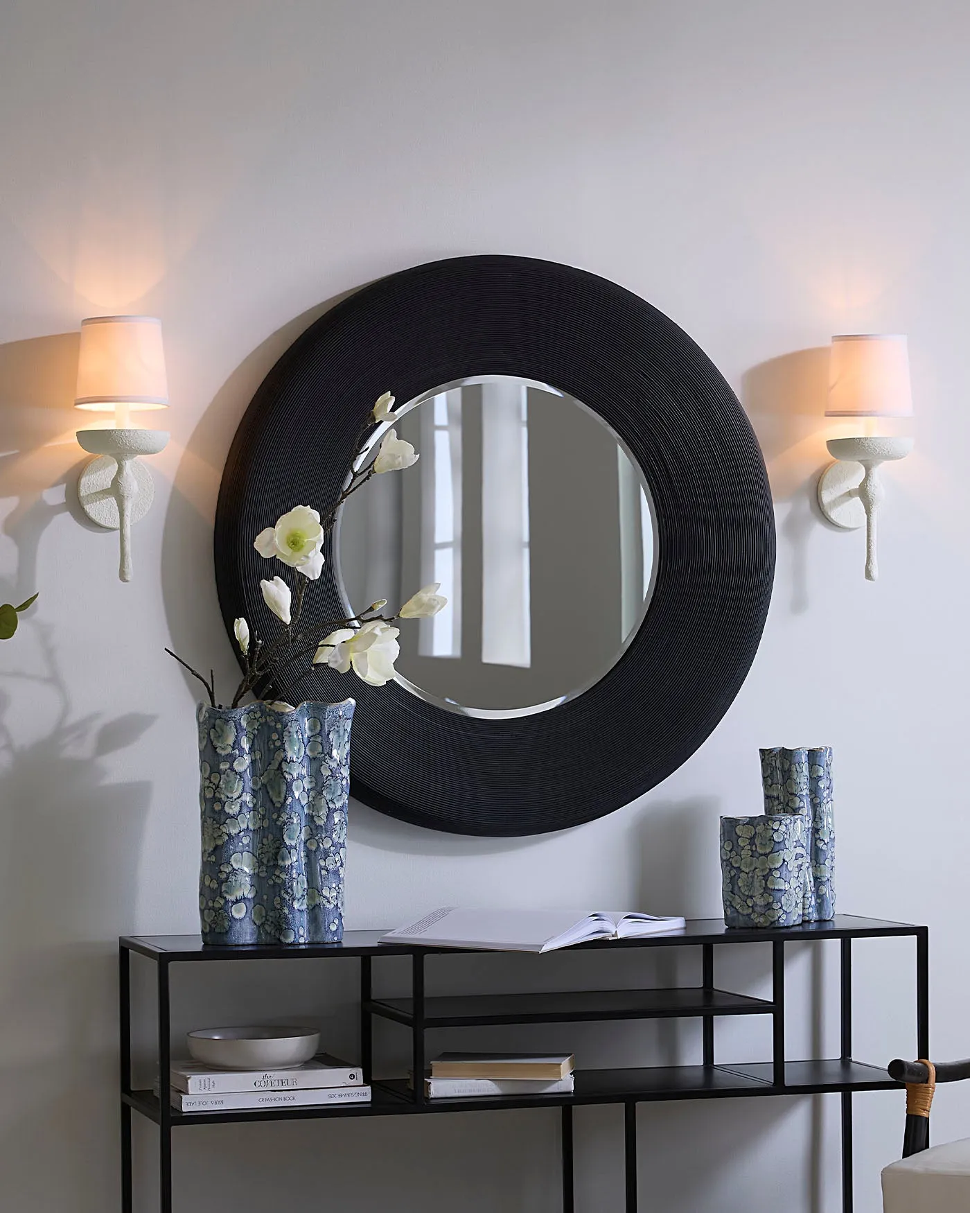 Concord Wall Sconce White