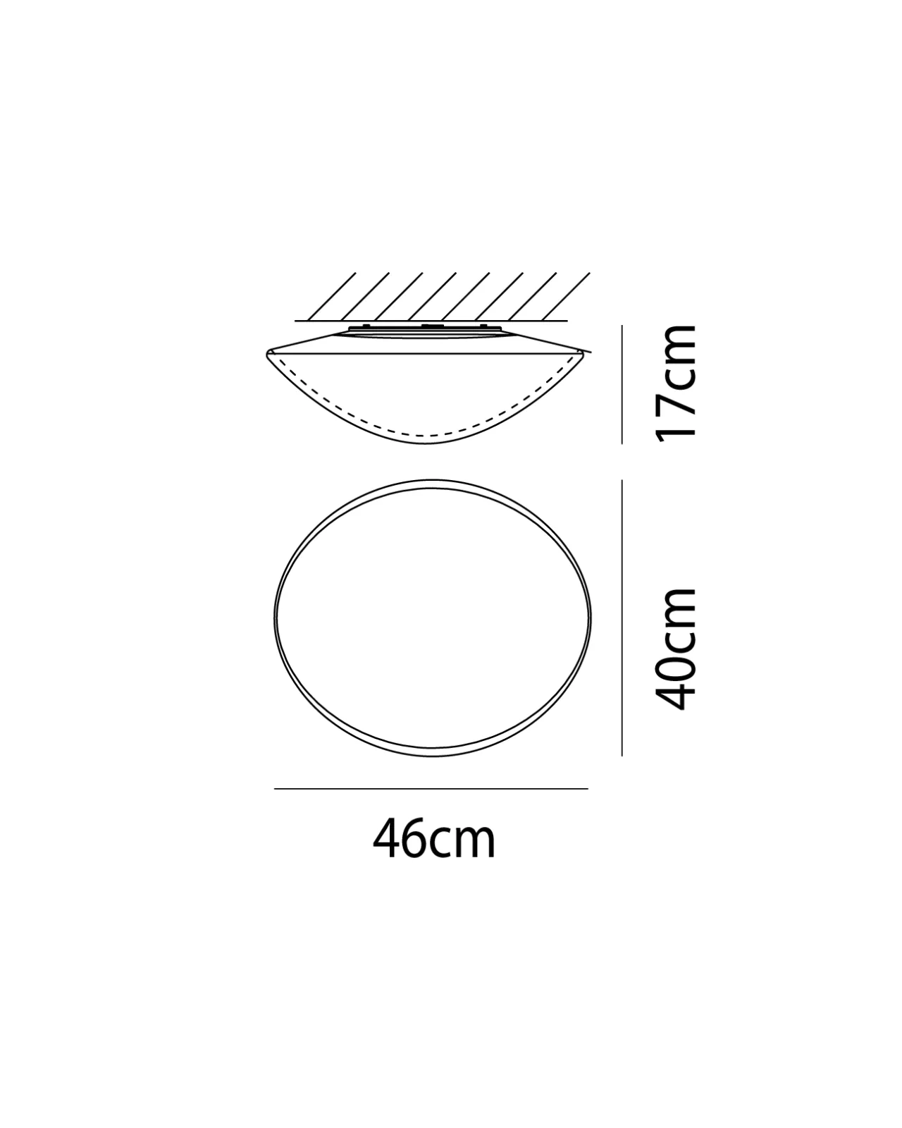 Contemporary Glass Wall & Ceiling Light