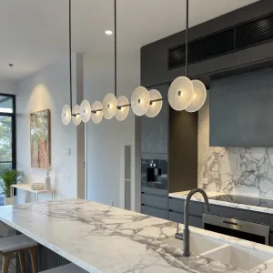 Coral 10lt Linear Rod Pendant