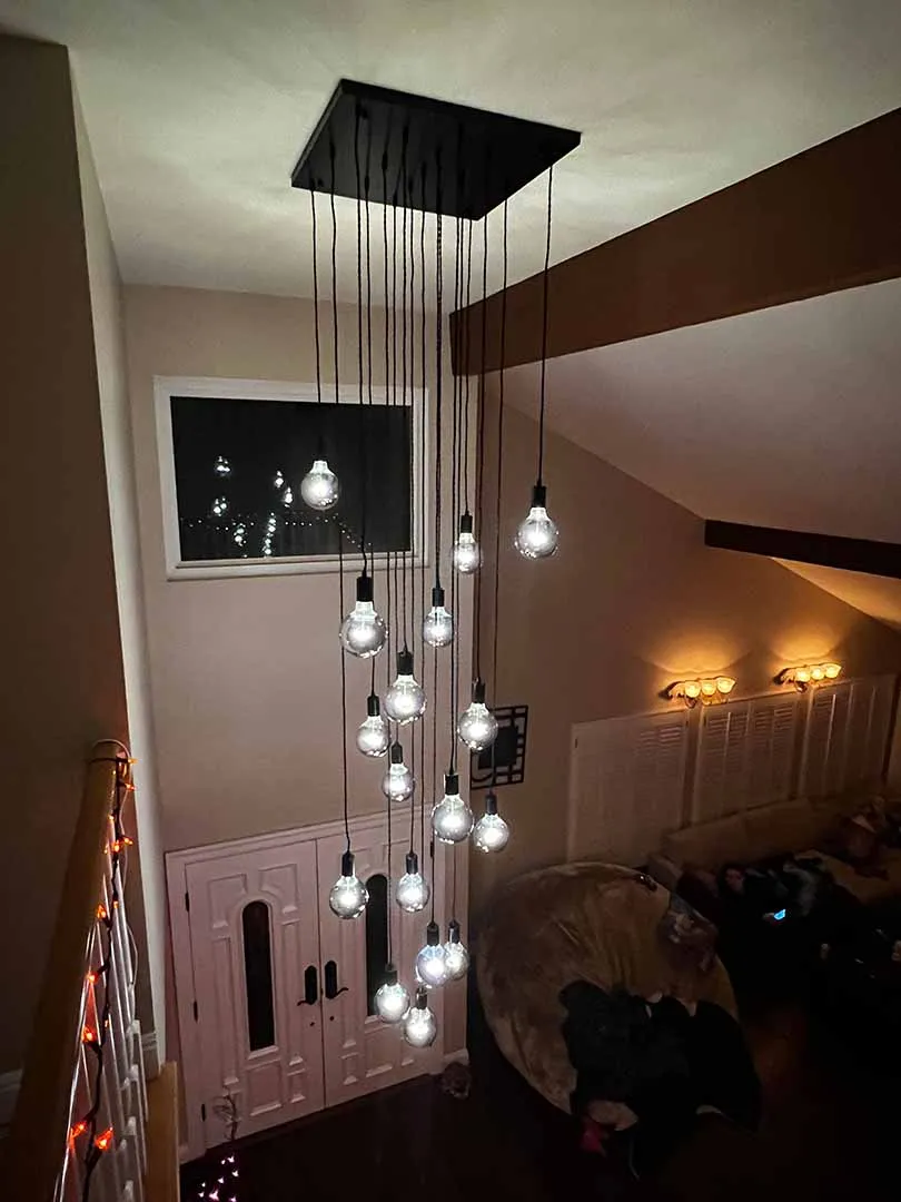 Customize: Large Base Foyer Chandelier