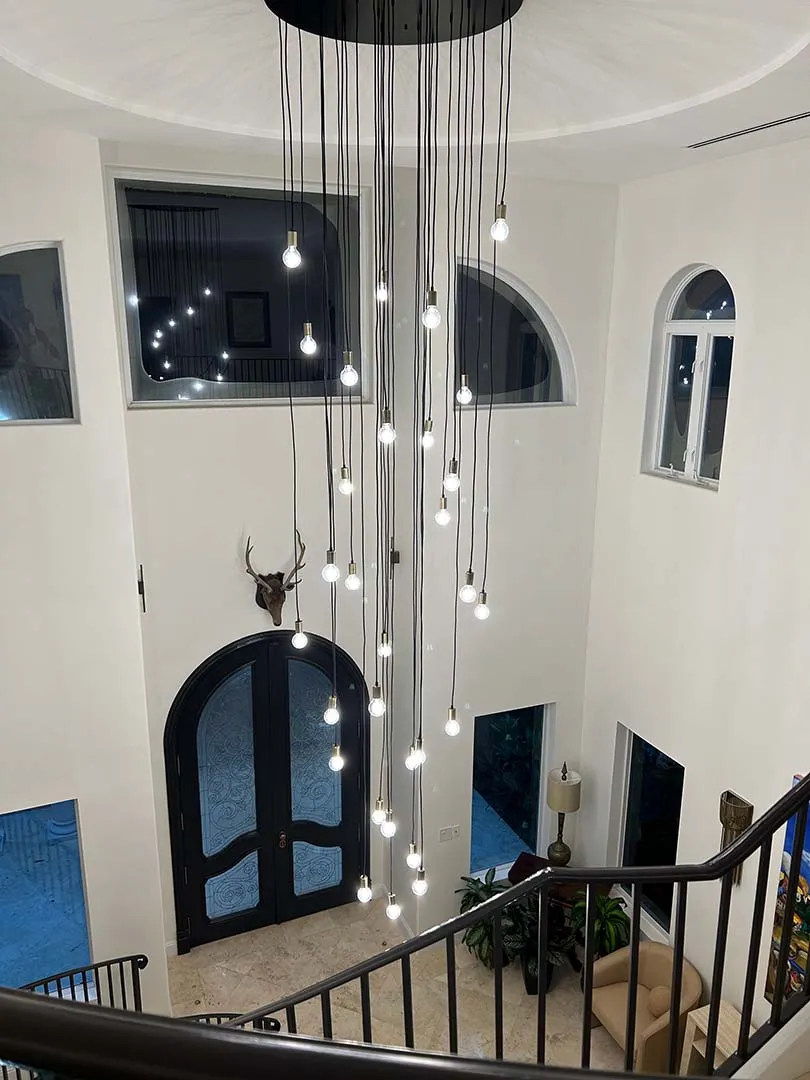 Customize: Large Base Foyer Chandelier