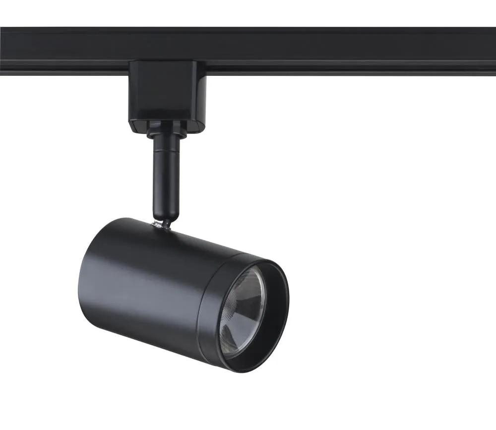Cylinder Model #47R LED Track Head in Brushed Nickel, Black, or White Finish