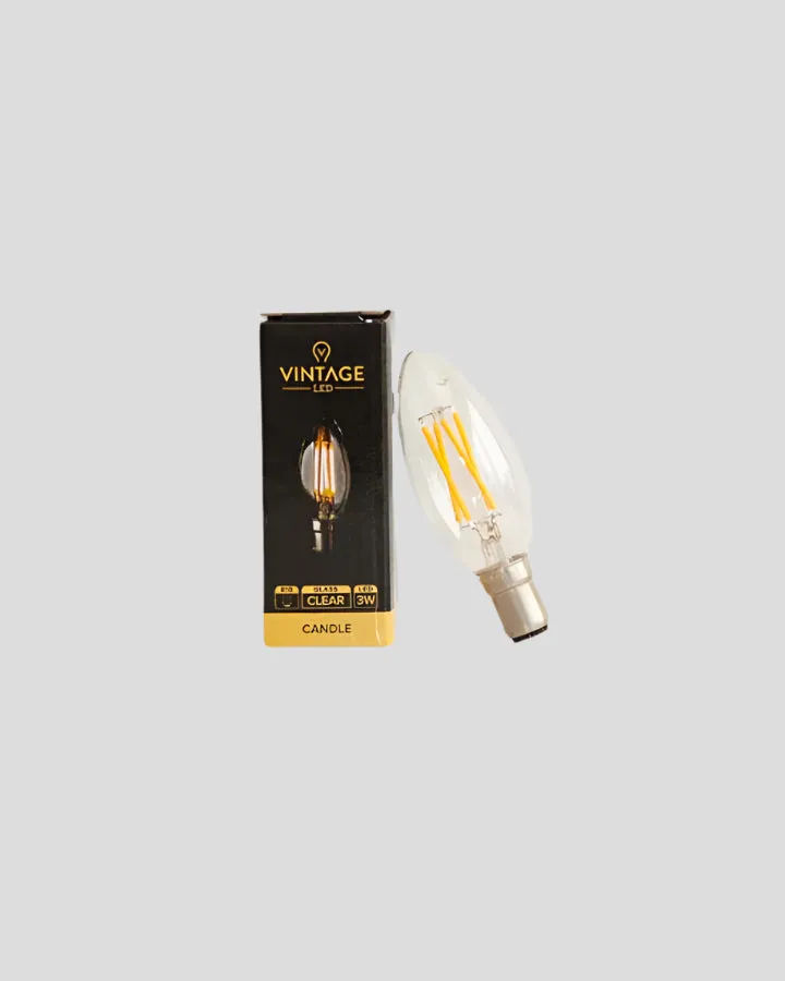 Dimmable B15 LED | Candle | 3W | 2200K