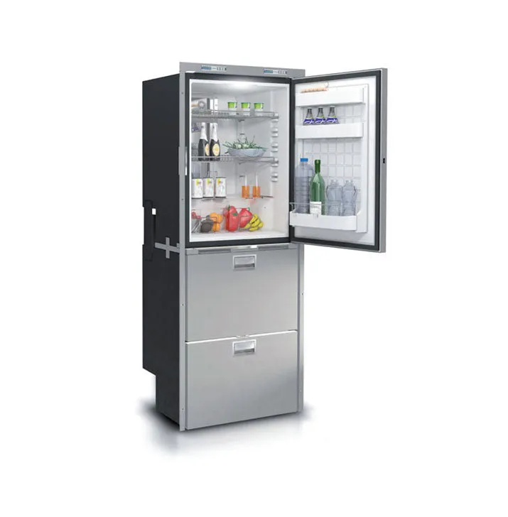 DRW360IXD4X - Vitrifrigo Stainless Steel Top Refrigerator and Double Drawer multi-setting Refrigerator/Freezer, Adjustable Flange OCX2 Model